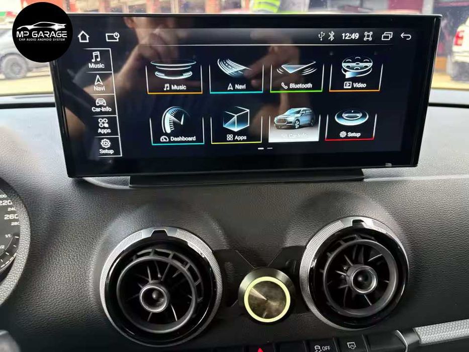 Audi A3 8V Radio Nawigacja Android Snapdragon CarPlay AndroidA Montaż
