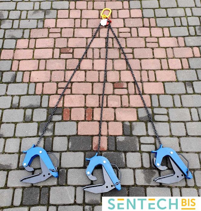 Uchwyty do kręgów betonowych 2,25T 40-120 mm NOWY