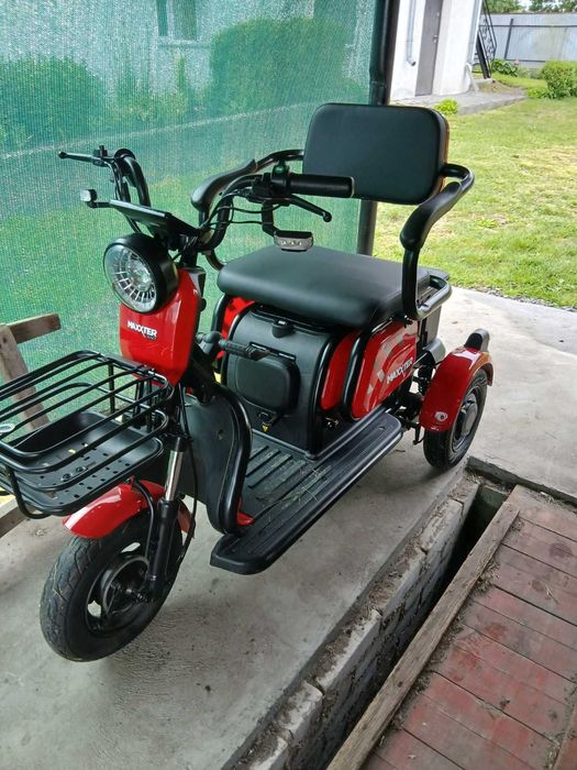 Електроскутер триколісний MAXXTER ANT(Red)500Вт
