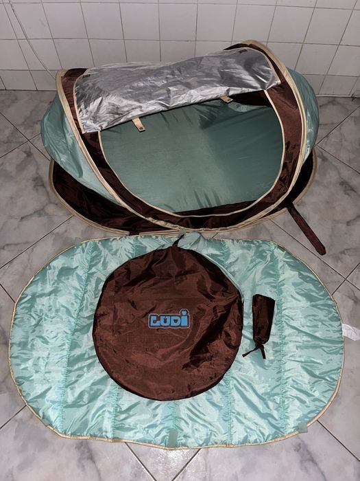 Дитячий ігровий намет/будиночок Ludi + килимок + сумка-чохол