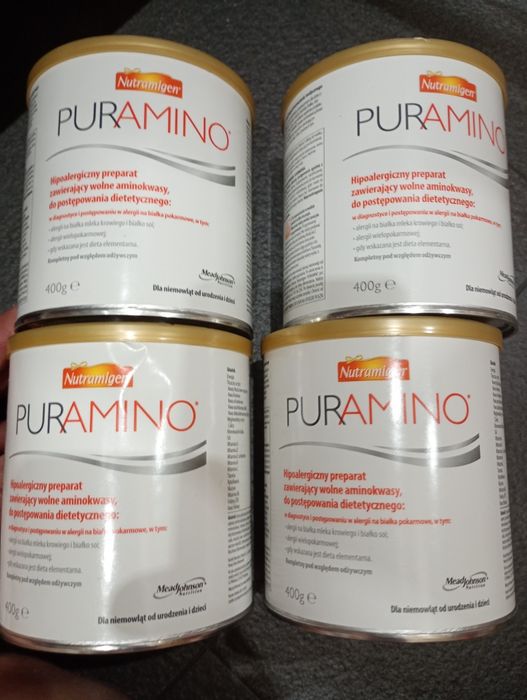 Mleko nutramigen puramino 4 puszki