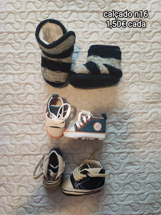 Calçado e acessórios bebé