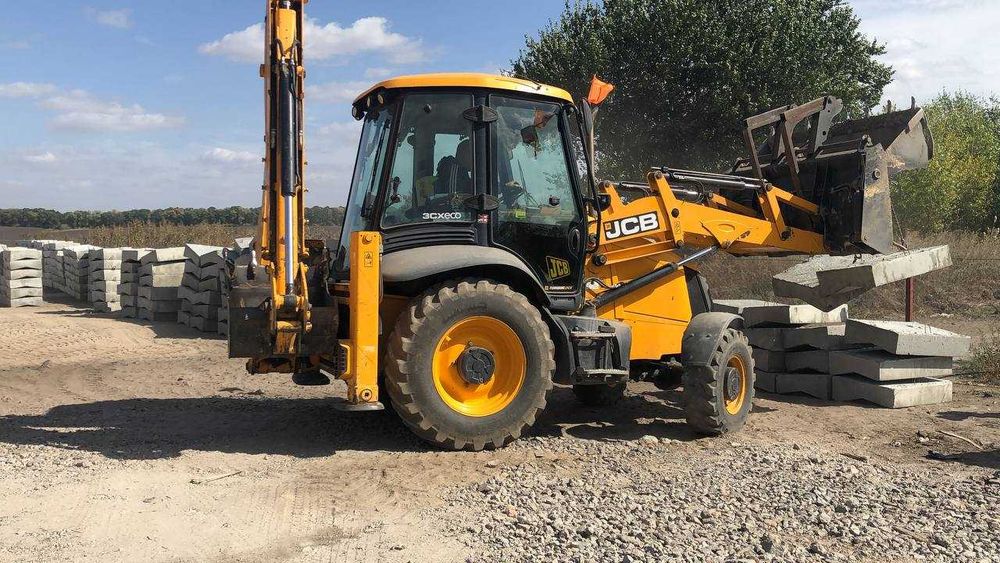 Екскаватор-навантажувач JCB 4CX в оренду | Власний парк, оплата з ПДВ | Львів