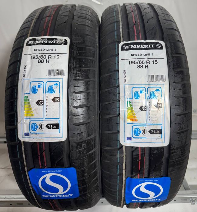 2x 195/60r15 Semperit Speed-Life 3 88H