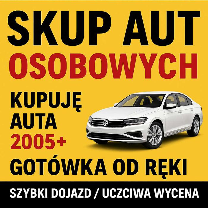 Skup aut skup samochodów osobowych transport AUTO KOMIS