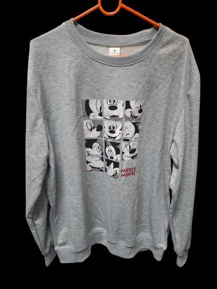 Sweatshirt com capuz preto e em Cinza sem Capuz - M Grande