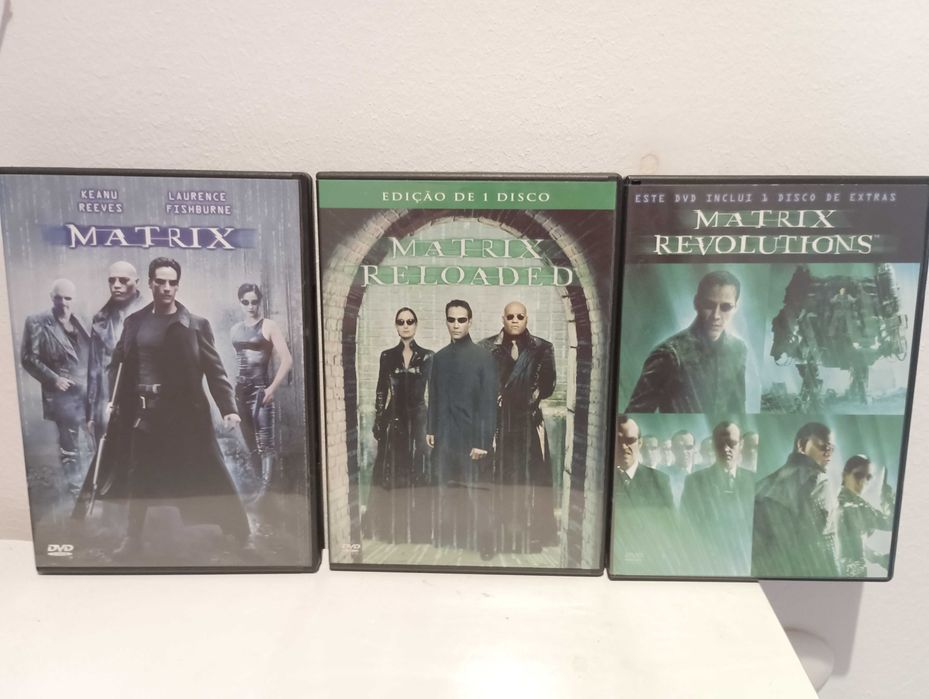 DVD Matrix 1, 2 e 3