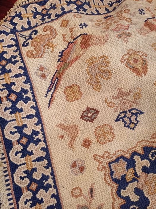 Passadeira / Tapete de Arraiolos Tradicional (1,62m x 0,94m)