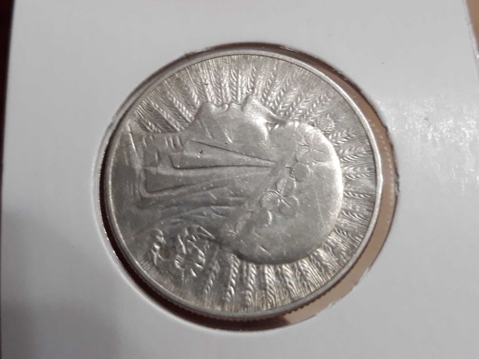 5 złotych Polonia 1934 moneta głowa kobiety 2RP srebro - nr.10