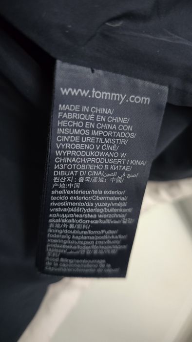 Tommy Hilfiger kurtka puchowa r.XL