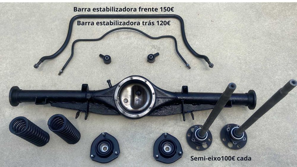 Ponte eixo English ford escort mk1 mk2