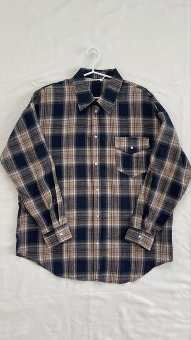 Рубашка в клетку разные цвета