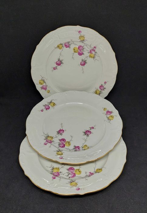 АНТИКВАРИАТ РЕДЧАЙШИЙ чайный кофейный сервиз WINTERLING Германия цветы