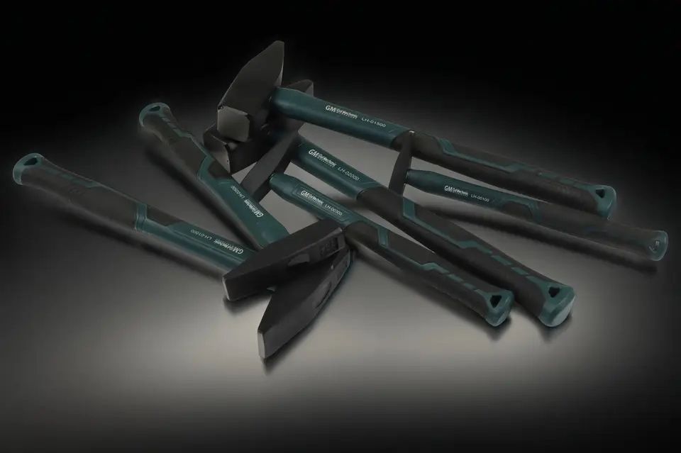 Набір молотків слюсарних GUT MECHANIC 6шт із скловолоконними ручками