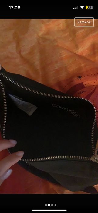 Torebka bagietka Calvin Klein