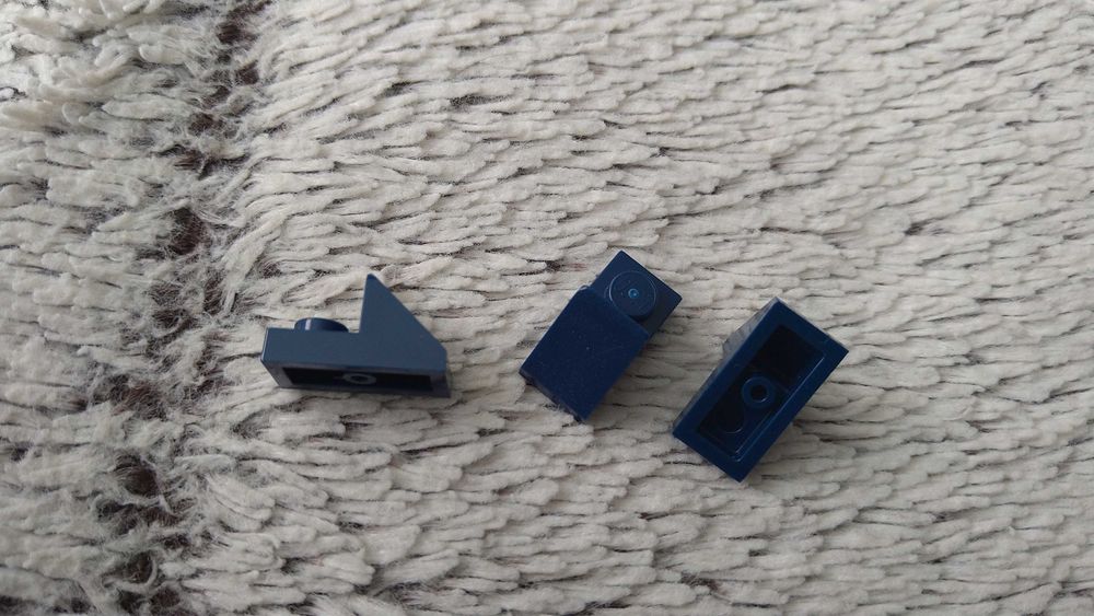 Lego 92946 skos 1x2 Dark Blue cena za 10 szt.  Nowe Dostępna większa ilość