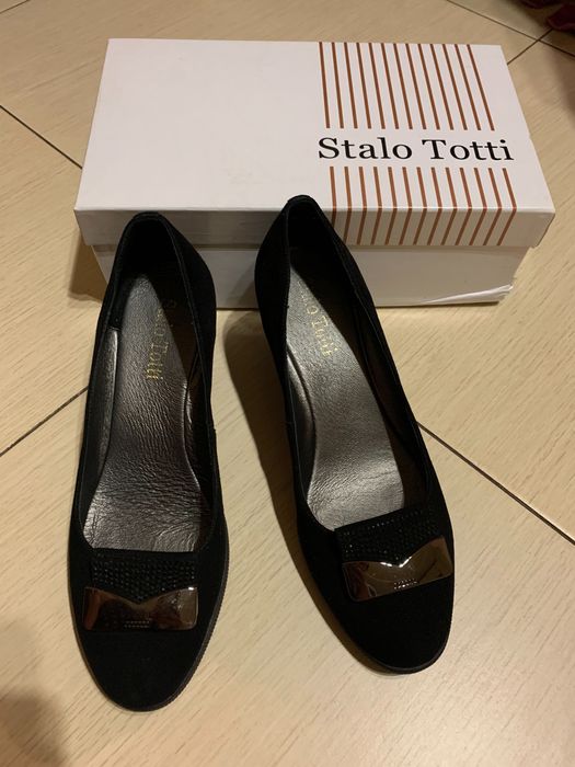 Туфли натуральная замша