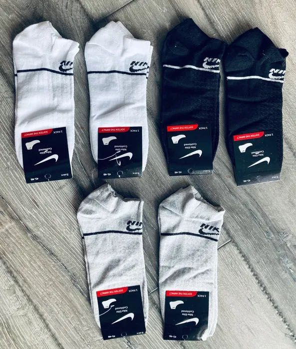Nowe skarpetki Nike 6 par 41-43 rozmiar