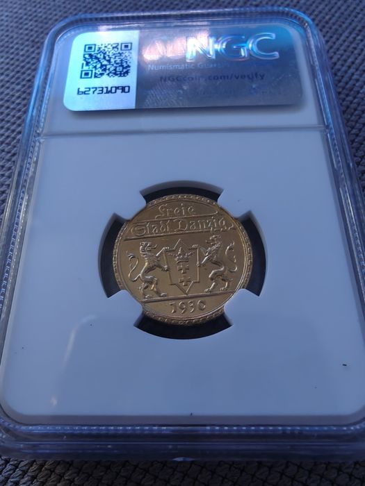 25 guldenów 1930 ngc ms63