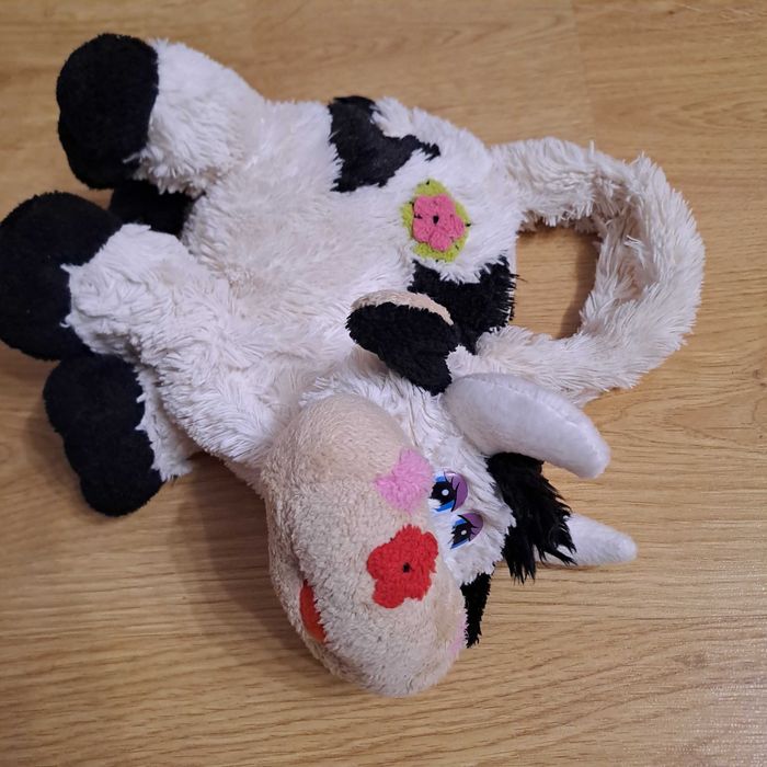Torebka / pluszowa wesoła krówka 25 cm
