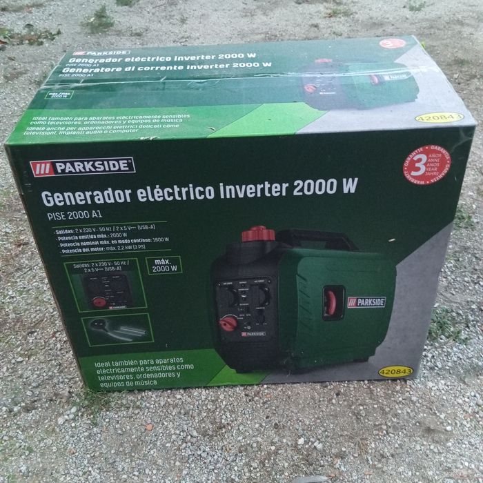 Gerador elétrico inverter 2000 w