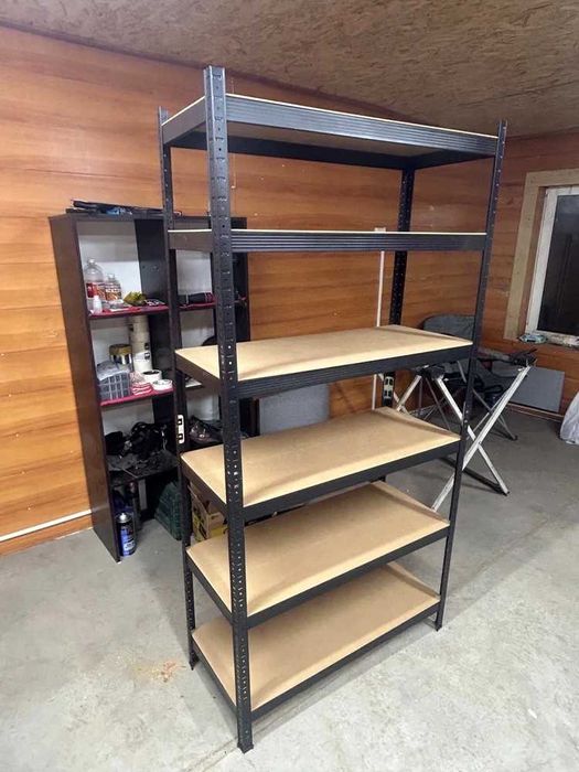 Металеві стелажі 2м × 120 × 45, 180×90×40 | міцні полиці