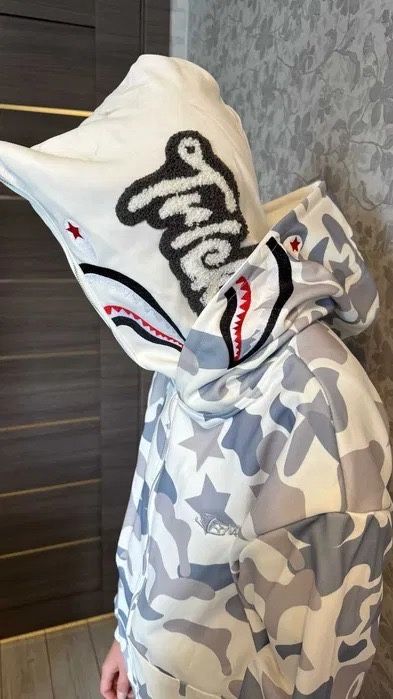 Кофта Bape, худі бейп, зіп худі Ape, зіпка Бейп теплий на флісі