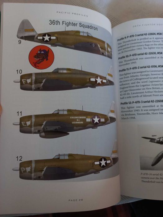 Pacific Profiles (Volume 10) - Allied Fighters (portes incluídos)