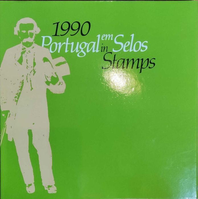 Livro "Portugal em Selos 1990" Edição CTT