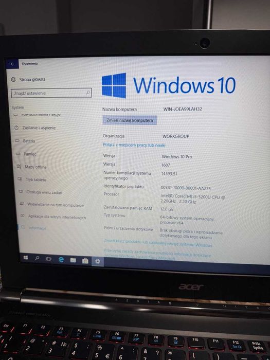 laptop ACER Aspire v  15 NITRO