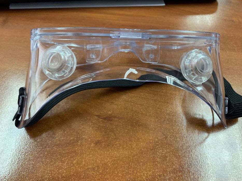 Окуляри захисні прозорі мʼякі GOGGLE
