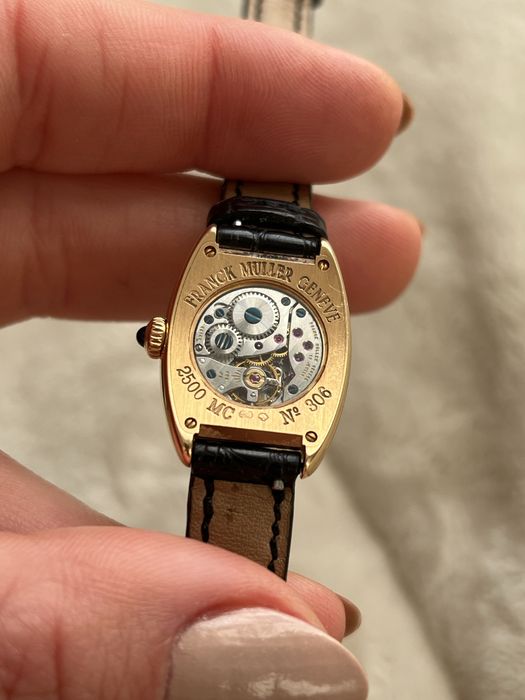 Relogio franck muller petiti 2500mc 18k
