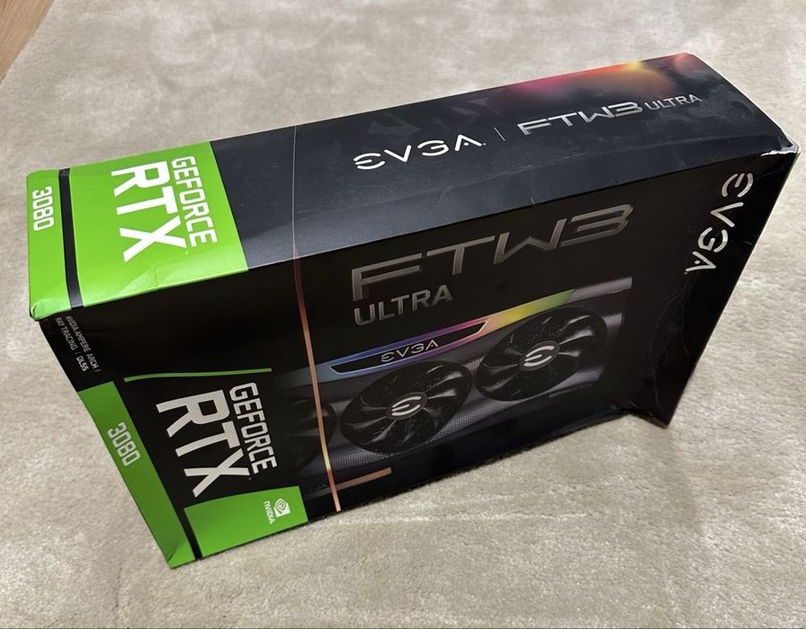 Placa Gráfica Nvidia RTX 3080 10GB EVGA FTW3 Ultra