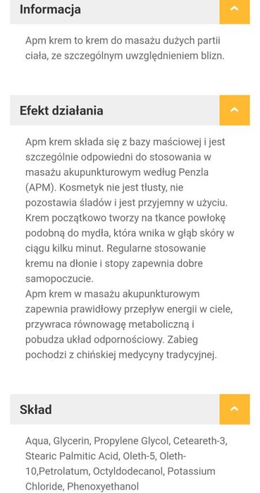 Krem do masażu akupunkturowego GmbH.