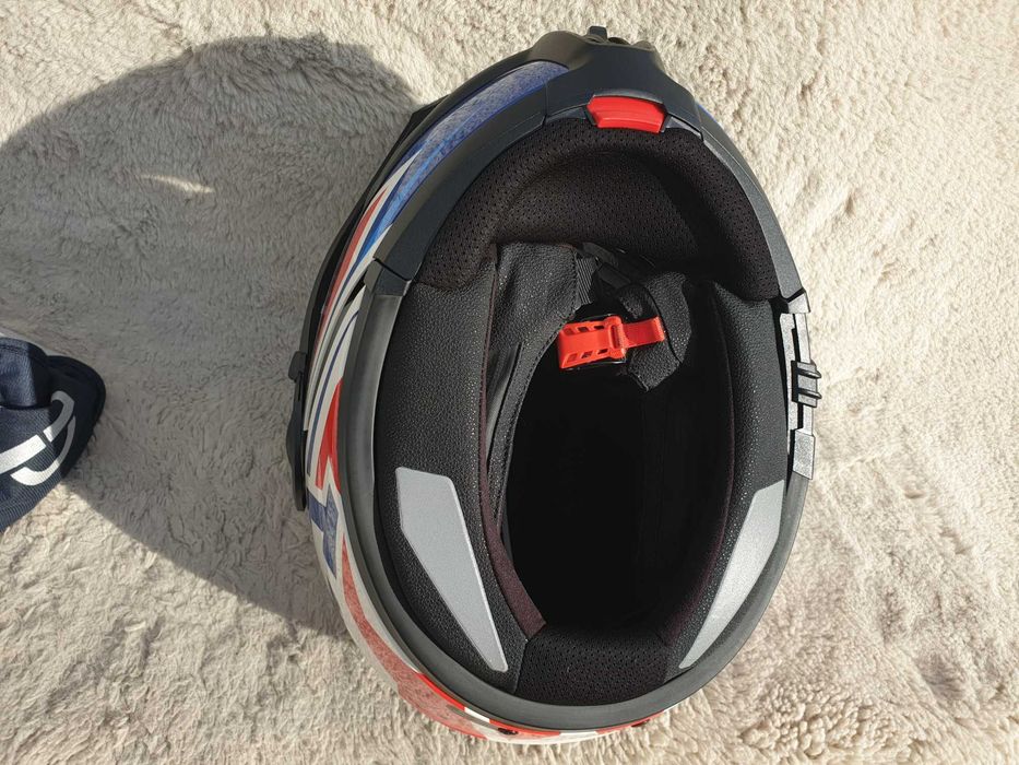 Schuberth E1 rozm S  szczękowy kask motocyklowy z blendą + intecom SC10U