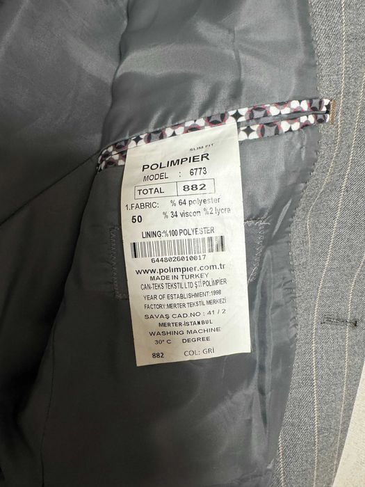 Чоловічий костюм (б/у) у відмінному стані