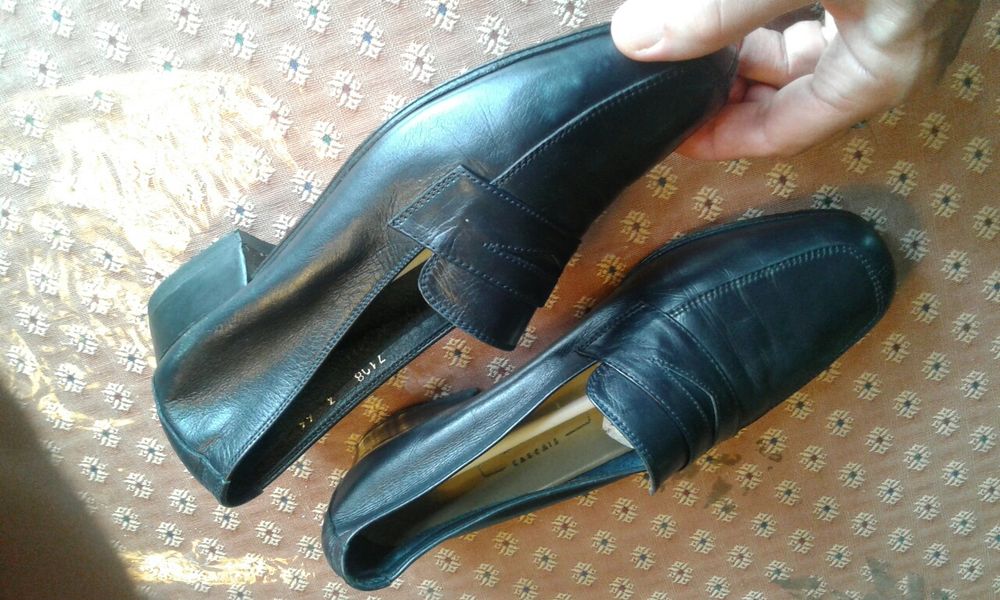 Sapatos moucassins em pele (36)