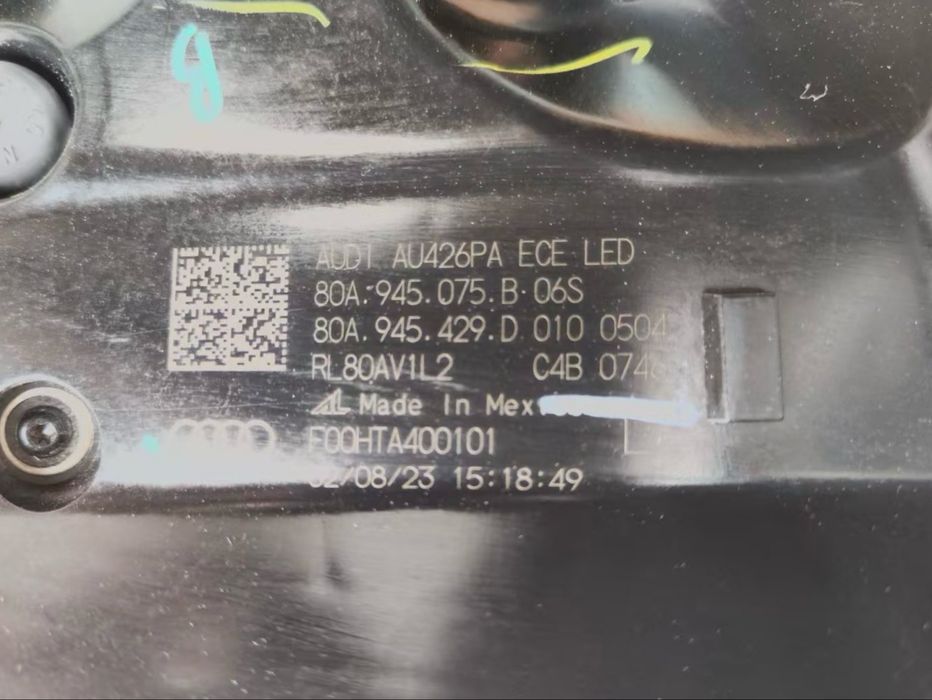 Фары фара  фари стопы стоп FULL LED AUDI Q5 A80 2021 2022 2023 2024