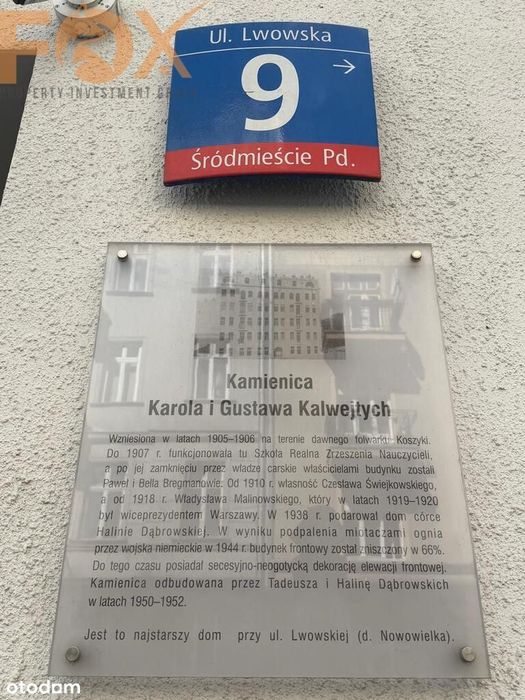 Kamienica - 2 pokoje | Hala Koszyki, Politechnika