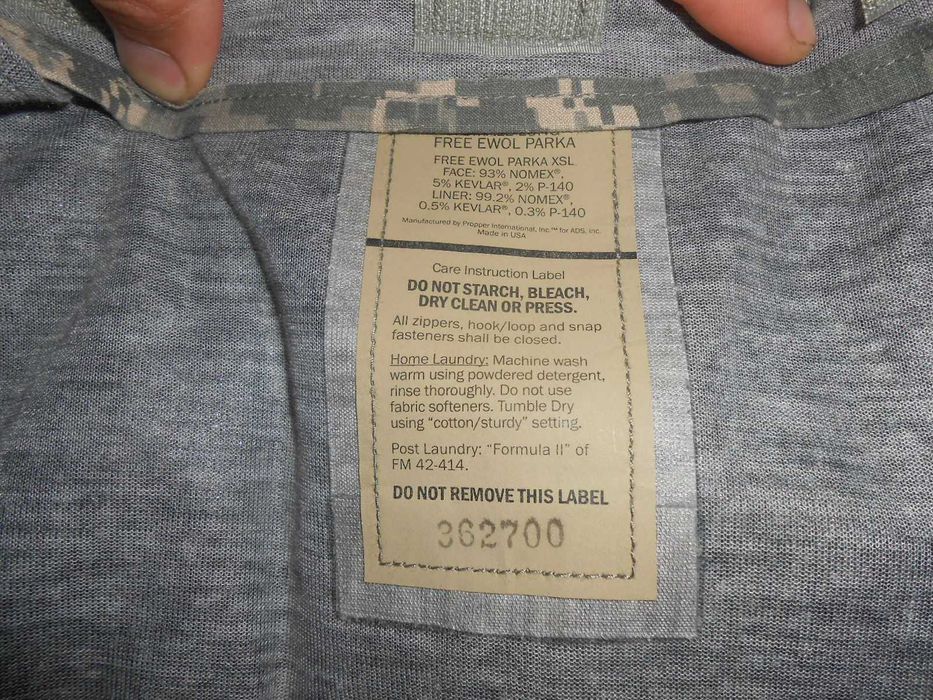 Парка вогнестійка FREE EWOL Gore-Tex Massif Nomex ACU (UCP)