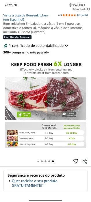 Vacuum Sealer Bonsen Kitchen VS2100