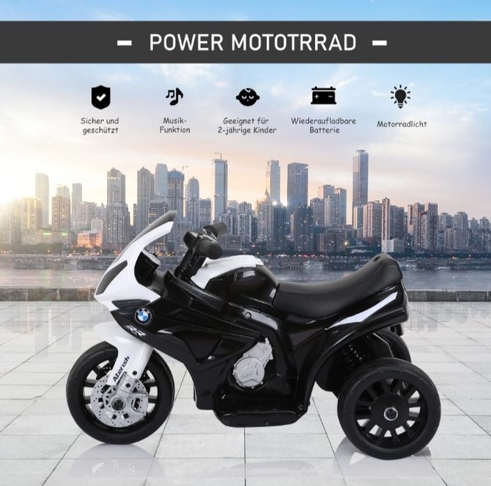 Motocykl elektryczny dla dzieci
