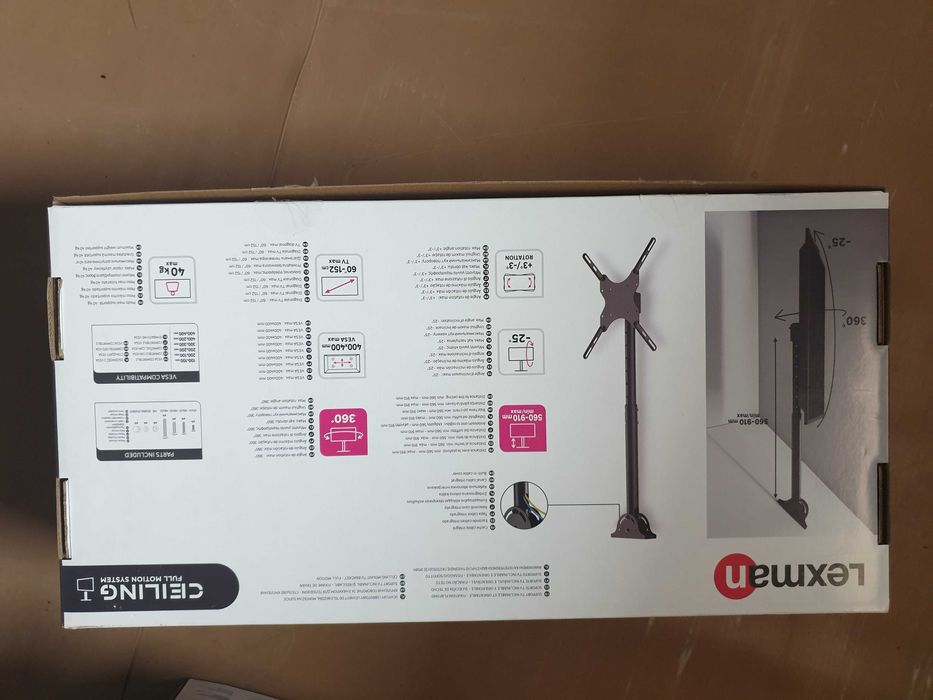 Uchwyt sufitowy Lexman