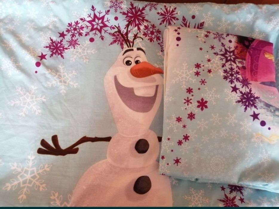 2 pościele dziecięce 140x200 (Kraina lodu i Ksiezniczki)