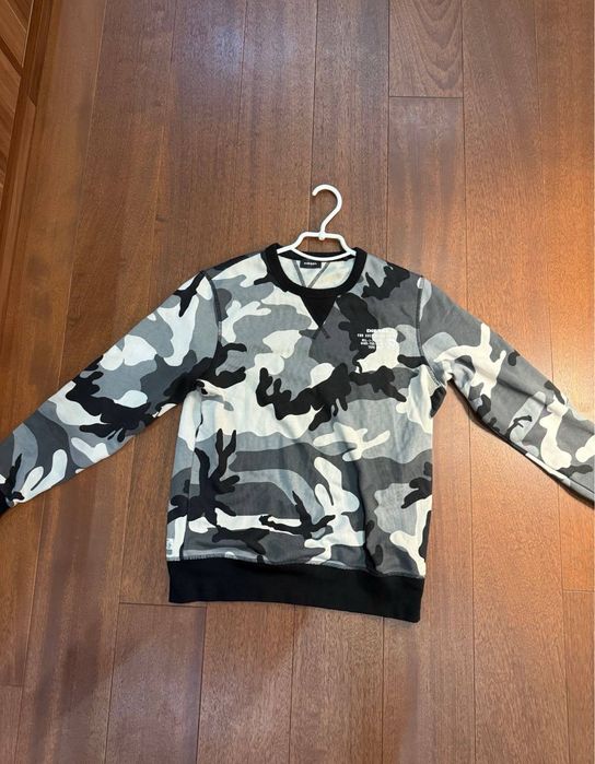 Мужской свитшот Diesel Camo (Оригинал) камуфляжная кофта 16А
