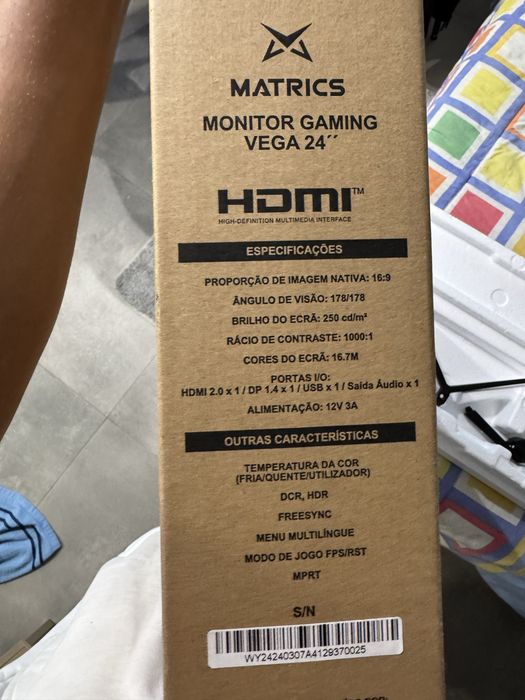Monitor Gaming 165Hz