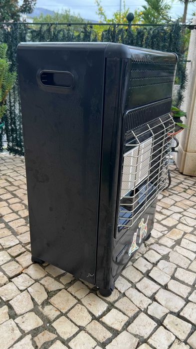 aquecedor a gás, usado poucas vezes