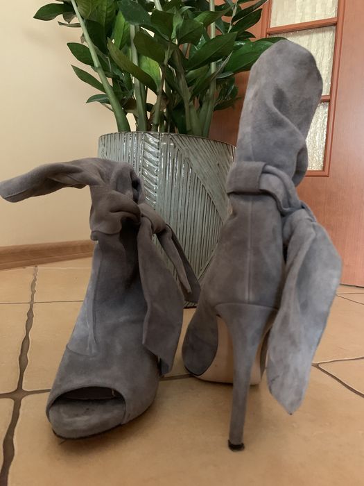 Botki zamszowe Simple