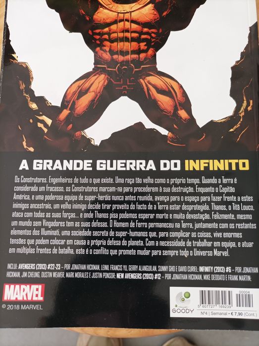 saga Guerra do Infinito