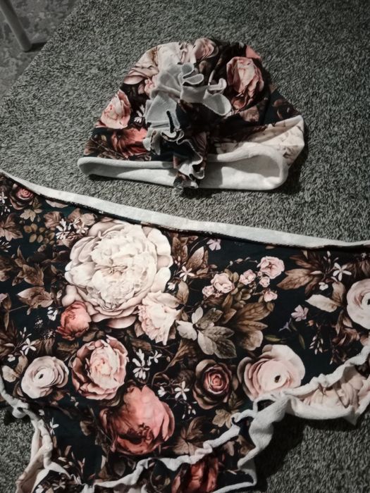 Turban i chusta dla dziewczynki